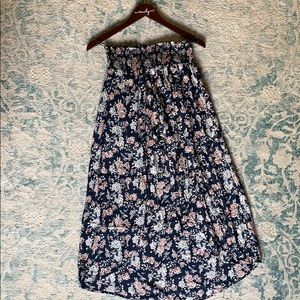 Dry Goods | Long Flowing Skirt with Shorts